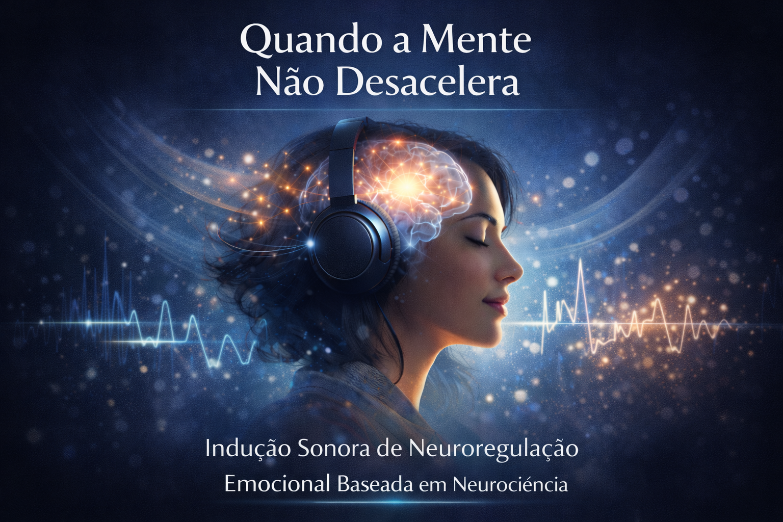 Interface do áudio guiado Mente Acelerada